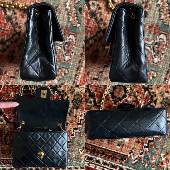 SOLD**Chanel Vintage Classic Mini Bijoux Chain Single Flap Bag - Picture 9 of 14